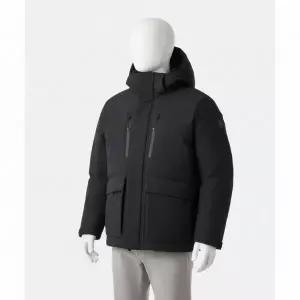 코오롱스포츠 남성 윈드스토퍼 논퀼팅 중기장 점퍼 TLJDW25571BLK 331367