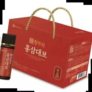 홍삼대보 CJ제일제당 한뿌리 10병 100MLx