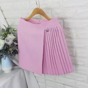 [하프클럽/]ns_핀턱주름치마바지HPOT골프치마바지,랩치마바지,와이드바지3부