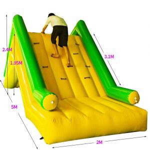 워터슬라이드 대형 에어바운스 물놀이 튜브 옐로우 미끄럼틀 블루 3 5x2 5x1 7m