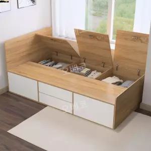 수납형베드 침대프레임 서랍형 안방 침실 1.8m 싱글 더블