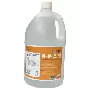 싱크대크리너 허브크린 배수구 악취 제거제 싱크대 막힘 세정제 4L