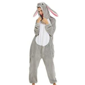 Tumao 상어 인형 파자마 의상 송년회 무대복 변장 프레 홈웨어 파티 동물 남성 남녀 잠옷 부드럽다 느긋하고 크리스마스 겸용 산타