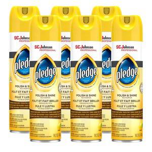 SC 존슨 프로페셔널, 목재 가구 등을 위한 광택 및 광택, 레몬 향, 14.2 Fl Oz,