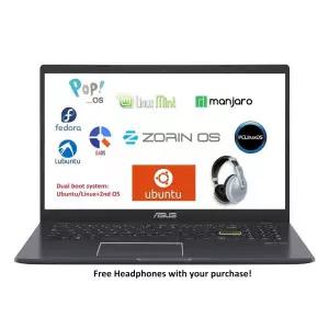 ASUS 노트북 [세금포함] [정품] Vivobook 15.6 Intel 1.1-2.8GHz 4 GB 128 Ubuntu/Linux+2nd OS 오피스* 가