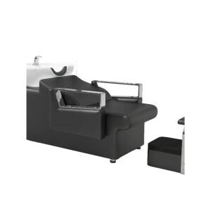 샴푸의자 샴푸대 헤어 침대 깔롱핏 머리 발마사지 미색 의자 블랙 골드