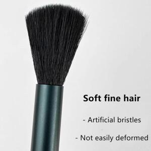 커피 파우더 청소 브러시 더블 헤드 그라인더 에스프레소 머신 포트 나일론 바리스타 도구