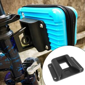 접이식 자전거 가방 랙 홀더 용 호환 나사가 캐리어 블록 어댑터 전면 마운트 악세사리