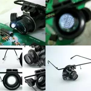 20배율 확대경 정밀작업용 돋보기 루페 외눈 확대안경