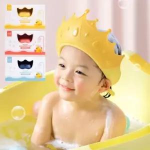 헤어캡 유아 샤워캡 샴푸캡 왕관 머리 어른 신생아 아 Kfg1+5KHT