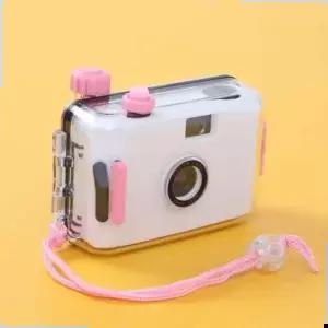 어린이카메라 토이카메라(화이트핑크) 감성카메라