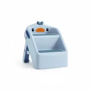 유아 접이식 디딤대 2단 어린이 미끄럼방지 세면대 화장실