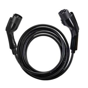 전기차케이블 연장 충전선 32A 검정 연결선 전류 상비용