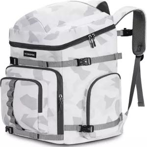 요레펙 65L 스키 부츠백 백팩 8개의 포켓 항공 여행용 방수 스노보드 부츠용 기어백 헬멧 고글 장갑 바지