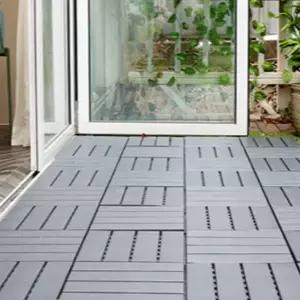 야외 마루 다용도실 테라스 플라스틱 조립식 마루 데크 미끄럼방지