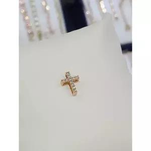[하프클럽/파이치치]파이치치 세이브존05 14k  십자가펜던트 GWGP1756