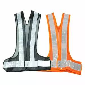 [나노가드] 주야간 인전조끼 메쉬형 신호수 X반도 (50개)