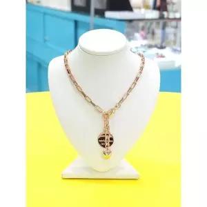 [하프클럽/로뎀 주얼리]로뎀 세이브존05 14KGP P Eleganc 명품식 러브코인 목걸이1 RDC24030047