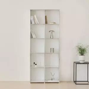 [포스트모던] 발렌 2X5 미드센츄리 5단 책장 800 C3