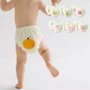 NEW 배변훈련팬티 랜덤2개 크림패턴 205844 아동 남아배변 여아배변 공용배변