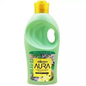 1L 스모키머스크 세탁세제 용기 샤프란 세제 아우라 섬유유연제