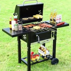 [골드스마일]접이식 캠핑 숯불 화로 바비큐 그릴 불멍용 숯불구이용 화덕