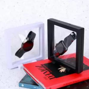 압화 액자 14x14 블랙 필름 양면액자 메달보관함 필름액자 압화액자 입체액자