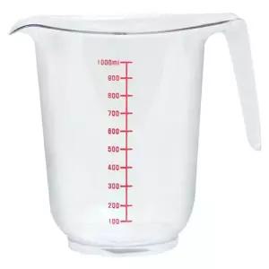 플라스틱핸들비커 1000ml눈금컵 계량컵 핸들비커 플라스틱계량컵