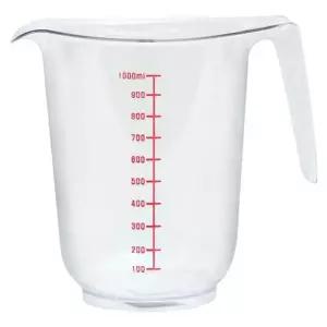 플라스틱핸들비커 1000ml눈금컵 계량컵 핸들비커 플라스틱계량컵