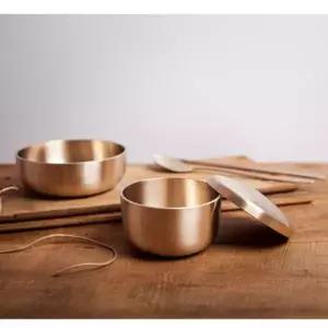 [콩심팥심]방짜 유기 반상기 밥그릇 서촌 놋그릇 국그릇