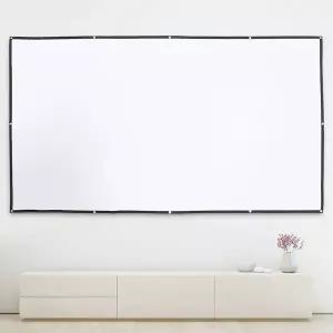 휴대용 빔스크린 16대9비율 330x187cm 대형스크린 가정용스크린