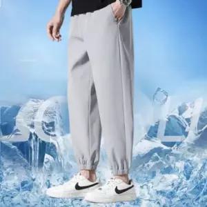 여름 빅사이즈 바지 냉감 아이스 찰랑 운동 조거 팬츠 남자쿨바지 냉감팬츠 아이스팬츠