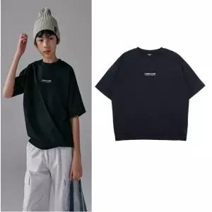 [AK수원점] [블루테일] 블랙 반팔 맨투맨 티셔츠 AYA7TS02BK