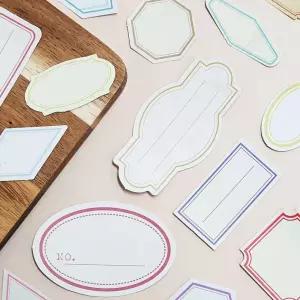 라벨 빈티지 프레임 스티커 다꾸스티커 다이어리스티커 귀여운스티커