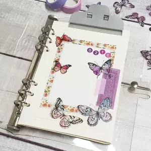 스티커 세트 40P 나비 보라나비 다꾸스티커 다이어리스티커 귀여운스티커