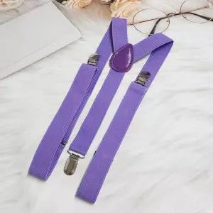 멜빵 성인용 퍼플 컬러 남자멜빵 여자멜빵 클래식멜빵 무지멜빵 패션소품