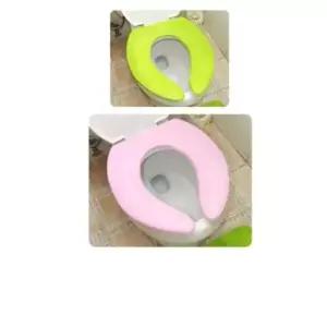 부드러운표면감촉 중형 U자형 변기에 사용하는 폭신한 변기시트 X 2개입