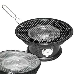 캠핑불판 원형 주물화로 석쇠구이 원형석쇠