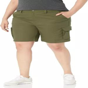 디키스 여성 플러스 립스탑 카고 반바지