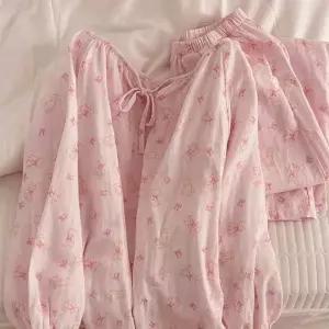 [라일리여성언더웨어] Rly 얇은 봄 핑크 귀여운 리본 고양이 얇은 빅사이즈