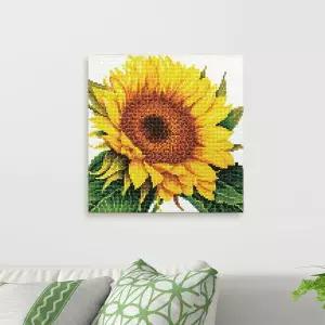 보석십자수 해바라기꽃 30X30