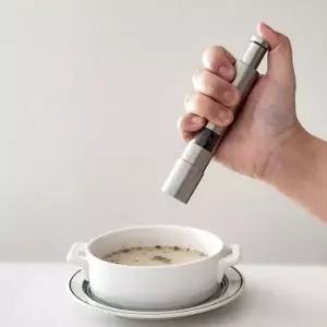 푸시 후추 그라인더 통후추 소금 글라인더 분쇄기