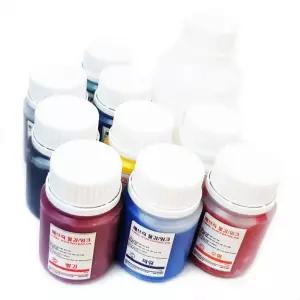 패브릭.섬유물감 100ml용 핸드페인팅 DIY프린팅 텍스타일 천 아크릴 옷물감 의류 티셔츠 인쇄