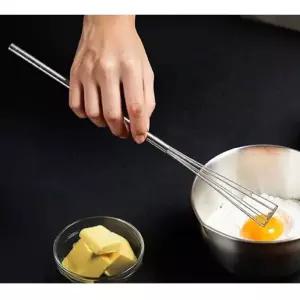 바겐슈타이거 거품기 반죽기 믹서 휘핑기 사각 31cm조리도구 스텐 스테인레스 베이킹 제빵 내는 우유 달걀