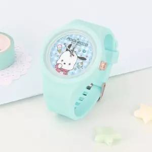 포차코 실리콘 바늘시계 783365키즈 생일선물 어린이 여아 패션손목 산리오 손목 귀여운 캐릭터 아이들이좋