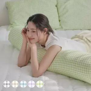 허니듀 시어서커 리플 여름 바디필로우