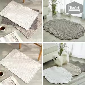 몽트 인도면 손누비 목화솜  워싱 발매트2장 투유바이조희선