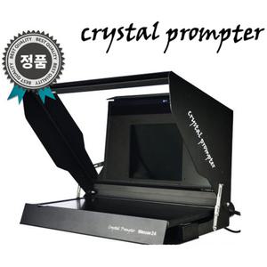 크리스탈프롬프터 Ollesson 24 1인 방송용 스튜디오 24인치급 이동식 겸용 프롬프터