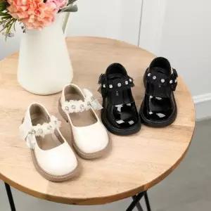 여아 유아 초등학생 큐티 데일리 통굽 공주 구두 (160-210)