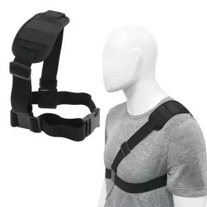 바디 카메라 바디캠 어깨 가슴 스트랩 무전기 녹음기 마운트 (WFL0HAB)